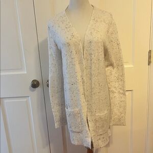 Women's Cream Cardigan Sweater